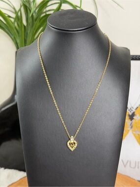 Dior Heart Pendant Necklace